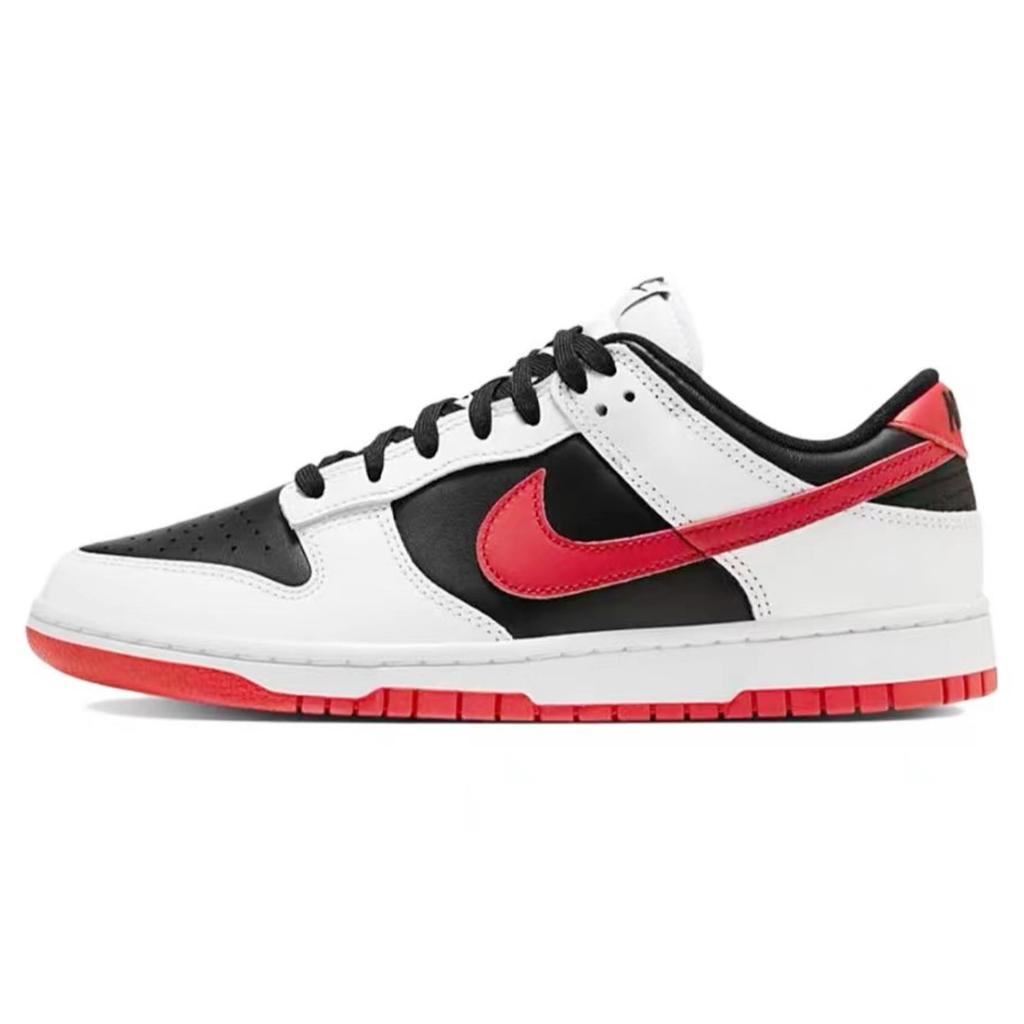Nike Dunk Low Top Skateboard Shoes Unisex Gold Red FD9762-061(Team79-)