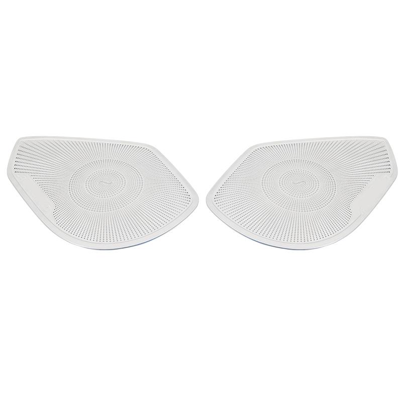 2pcs Stainless Steel Door Stereo Speaker Panel Cover Trim Fit for Honda Accord 2018