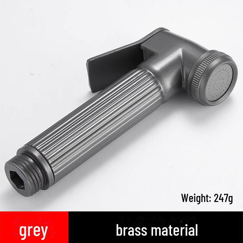 Sada rozprašovače na toaletní bidet z nerezové oceli s posilovací tryskou pro čištění a splachování koupelny.