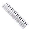 61 88 Keys Piano Keyboard Chart Music Notes Reference Card Electric Piano Fingering Practice Card