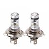 H4 100W 20Led Lampadina Abbagliante/Anabbagliante Hid 6000K Bianco Faro Moto Alta Potenza