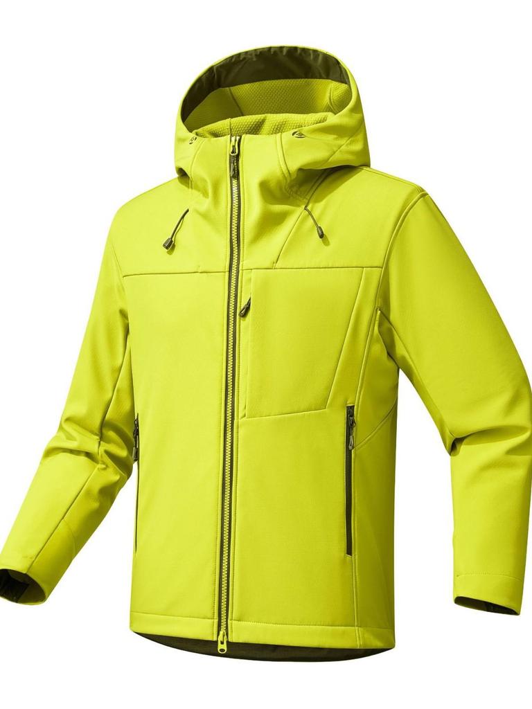 Damska Wiatroodporna Wodoodporna Kurtka Softshell - Oddychająca Odzież Sportowa Outdoorowa i Codzienna
