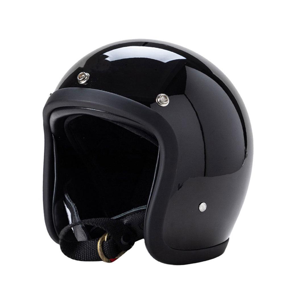 Japanese Vintage Small Shell TT&COCASCOS Open Face Helmet Jet Cafe Racer 500TX Scooter 3/4 Open Motorcycle Helmet