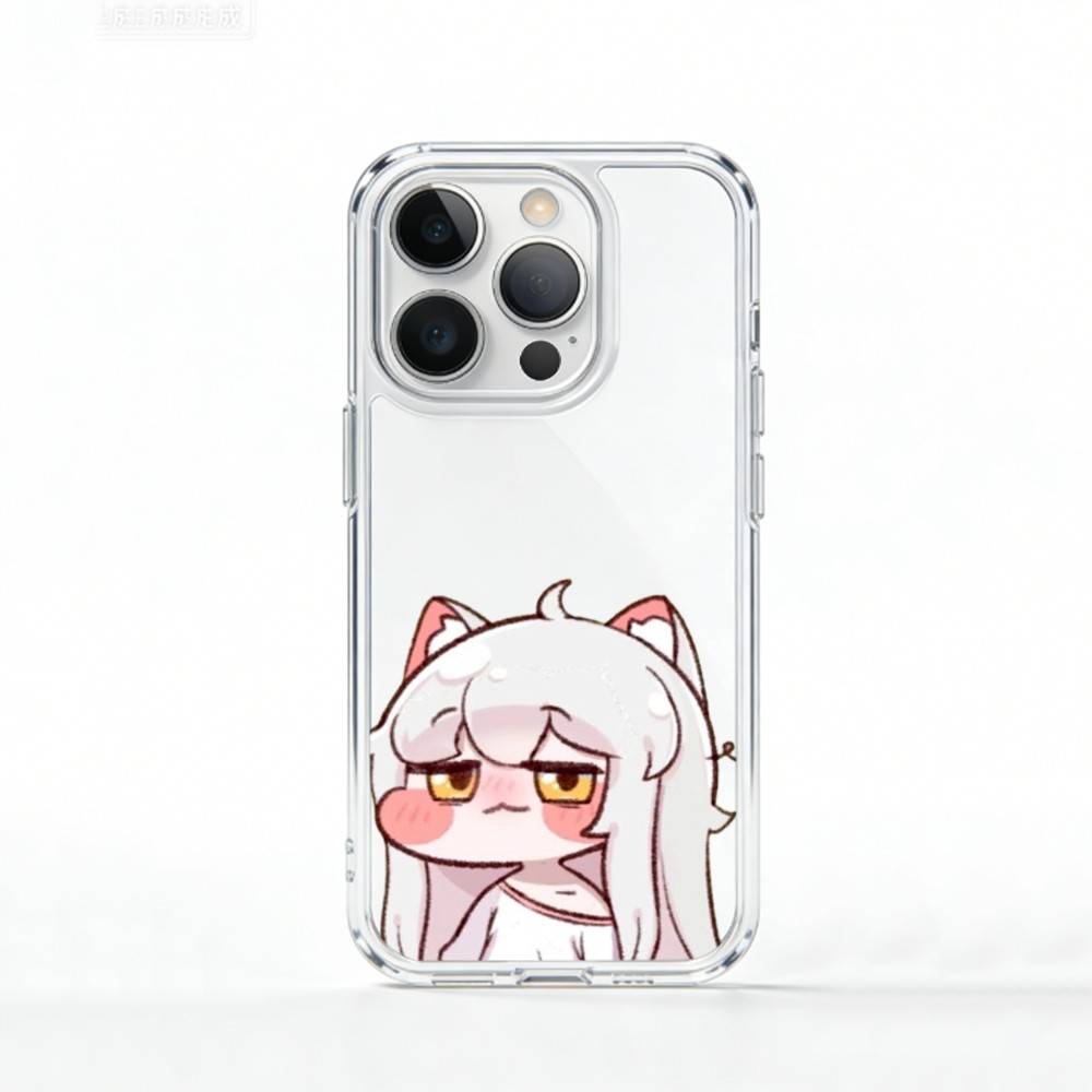 card Game T-Trickcal Chibi Go Phone Case For iPhone 17 16 15 14 13 12 11 Mini Pro Max Plus Transparent Cover