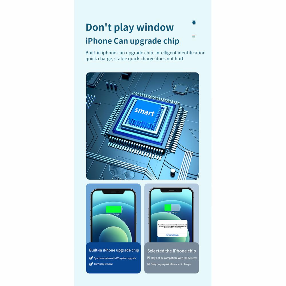 Pd Data Cable 27w Fast Charging Cable 20w/18w Braided Data Line Compatible For Iphone 12 Iphone 13 Mobile Phone