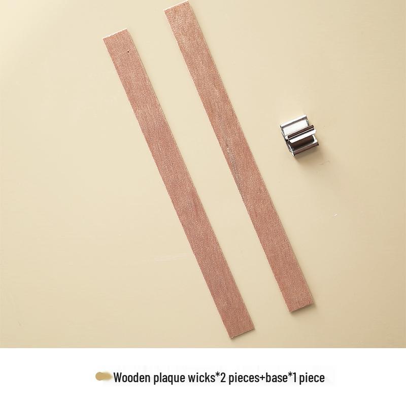 Smokeless Wooden & Cotton Core Candle Wicks
