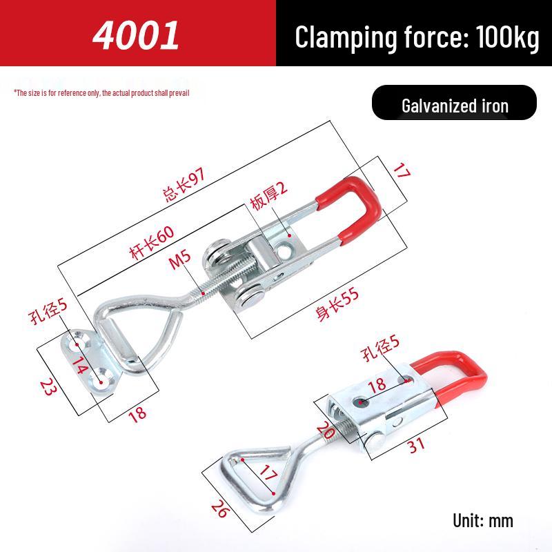 304 Stainless Steel Quick Clamp Bolt Pliers Locking Tool