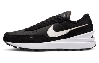 Waffle One Leather Black White DX9428-001
