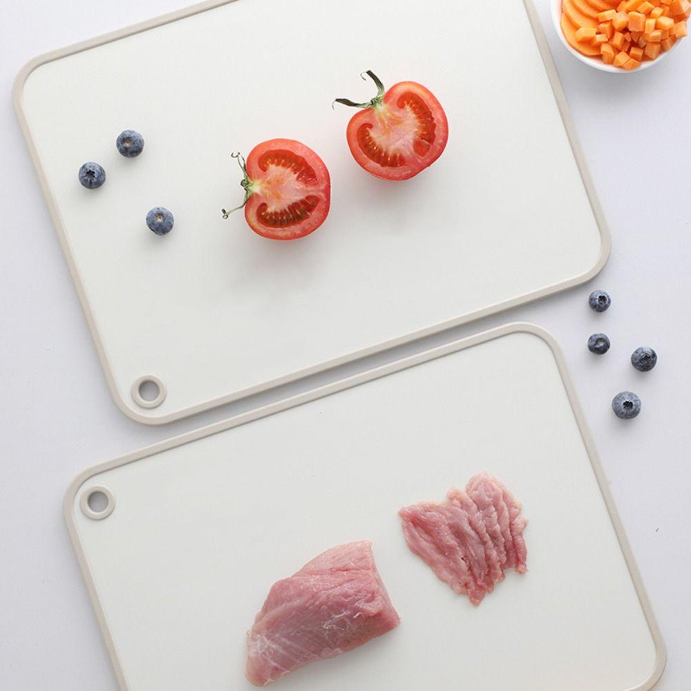 

3 Size Fruit Cutting Board Plastic Cutting Mats Household Food Chopping Board Vegetables