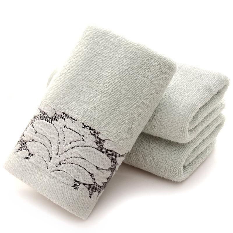 Jacquard Cotton Towel Soft Absorbent Thickened Face Towel Adult Face Towel No Hair Loss Gift Towel