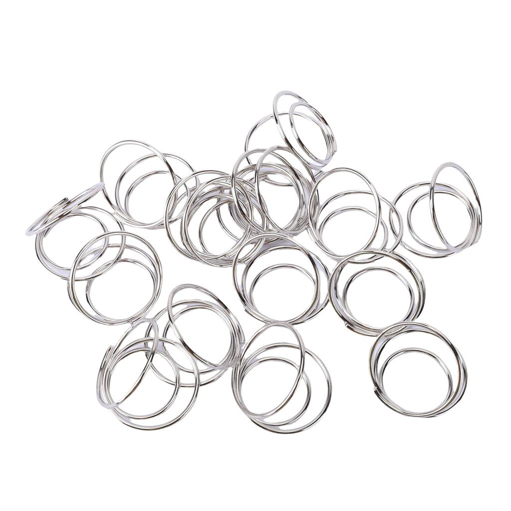 50Pcs Place Card Holder Round Shape Table Number Name Card Display Stand Metal Photo Clamp for Wedding