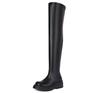 Elastic Women's Over the Knee High Boots 2025 Winter Sexy Long Thigh High Boot Black White Party Fetish Shoes Ladies Waterproof