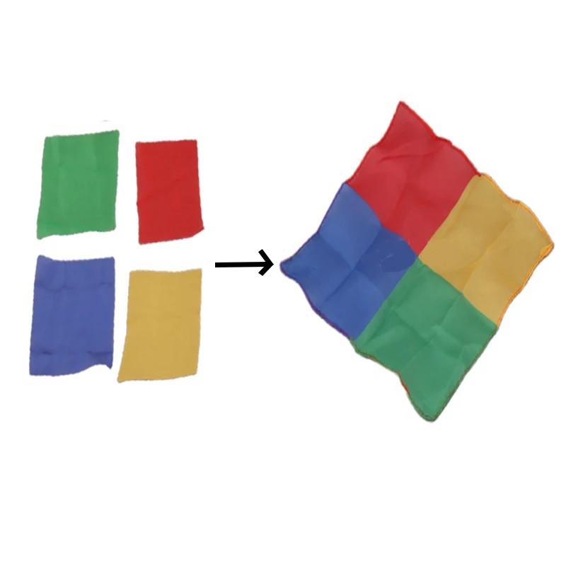 Wucifang Bags Unisex Kids Scarf Silk Restoring Magic Tricks Street Stage Children Magic Playthings Ideal For Beginner Easy To Do Close Up Magic Props Tools Funny Present
