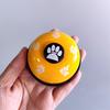 Pet Training Bell Dog Paw Print Bell Ringer for Potty Training and Communication