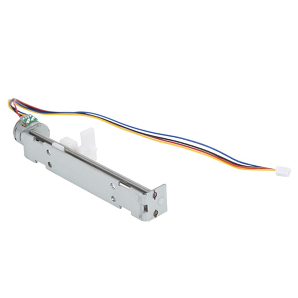 2‑Phase 4‑Wire Linear Stepper Motor Screw Slide Table 4‑9V Drive Voltage 18 degrees Step Angle
