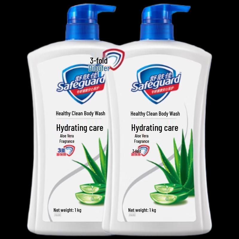 Safeguard Aloe Vera Hydrating Body Wash Twin Pack