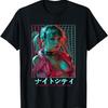 Cyberpunk Anime Mädchen T-Shirt(54)