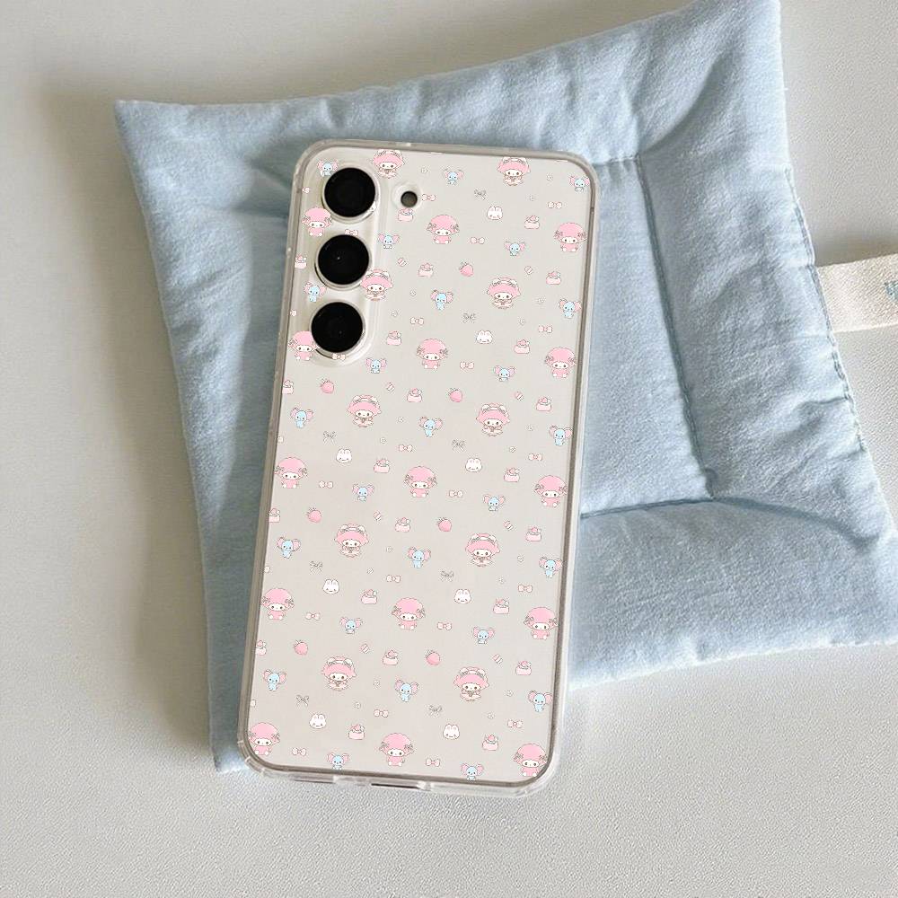 MY S-SWEET P-PIANO Phone Case For Samsung Galaxy S21 S22 S23 S24 S25ULTRA FE Ultra Plus5G A52S Transparent Cover