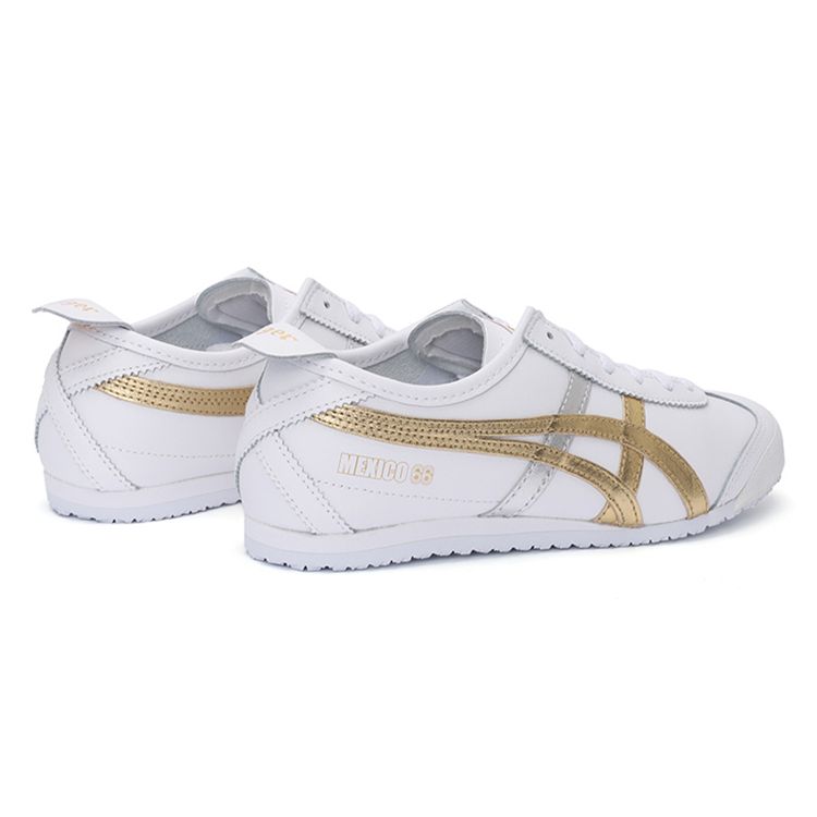 ONITSUKA TIGER Mexico 66 Comfortable Lightweight Non-Slip Low-Top Casual Shoes Unisex Sneaker White 1183A869-100