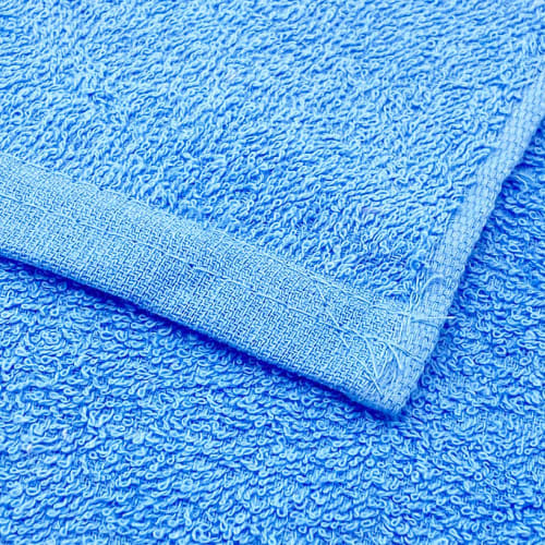 Car Wash Towels, 34 x 50 cm, Absorbent, Quick-Drying, Double-Sided, 180 Momme, 12 Sheets, Blue