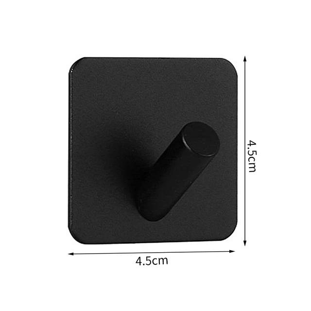 Self Adhesive Wall Hooks Door Key Holder Clothes Coat Hanger Bathroom Towel Holder Kitchen Storage Rack Shelf Bag Organizer