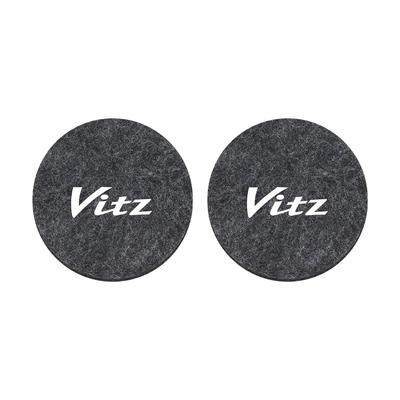 Vitz Applicable Car Drink Holder Coaster Water Absorption Anti-Slip Compatible