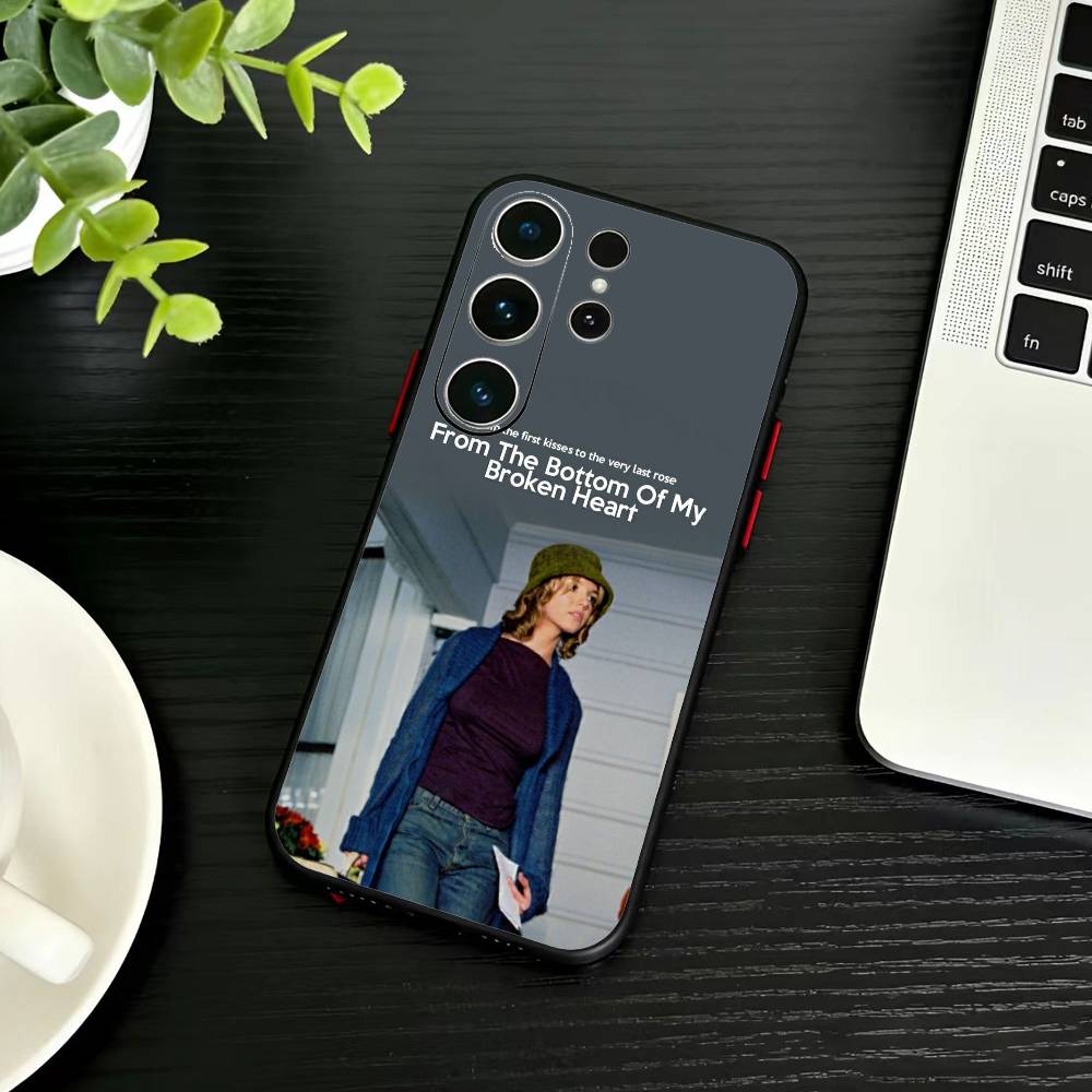 Singer B-Britney Spears   Phone Case For Samsung S26,S25,S24,S23,S22,S21,S20,S30,Ultra,Plus,Fe,Note,5G Black Cover
