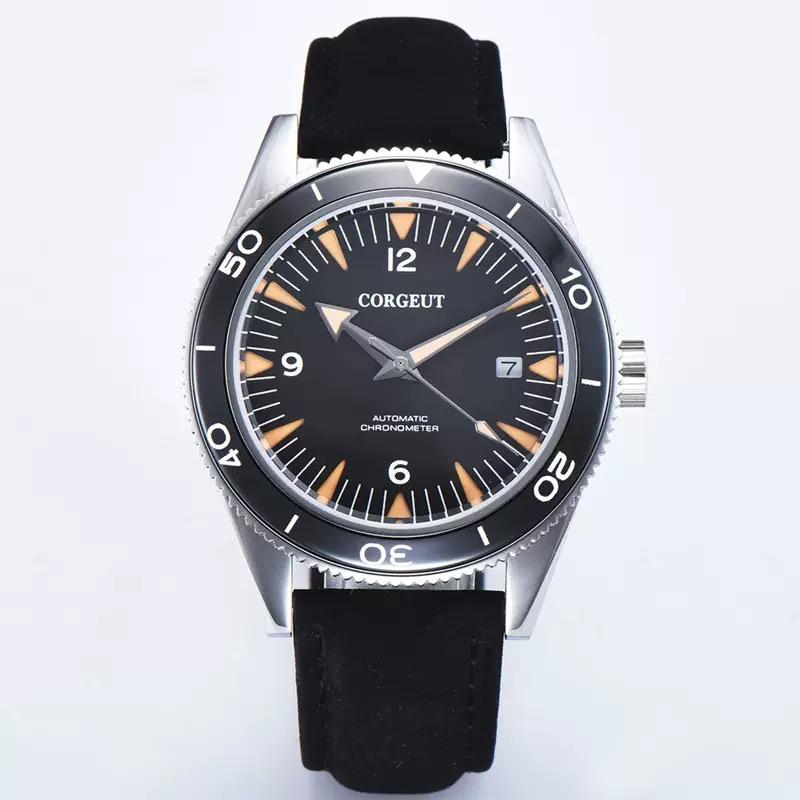 41MM Sapphire Glass 100m Waterproof Japan NH35A Automatic Luminous Mens Watch Nylon Strap