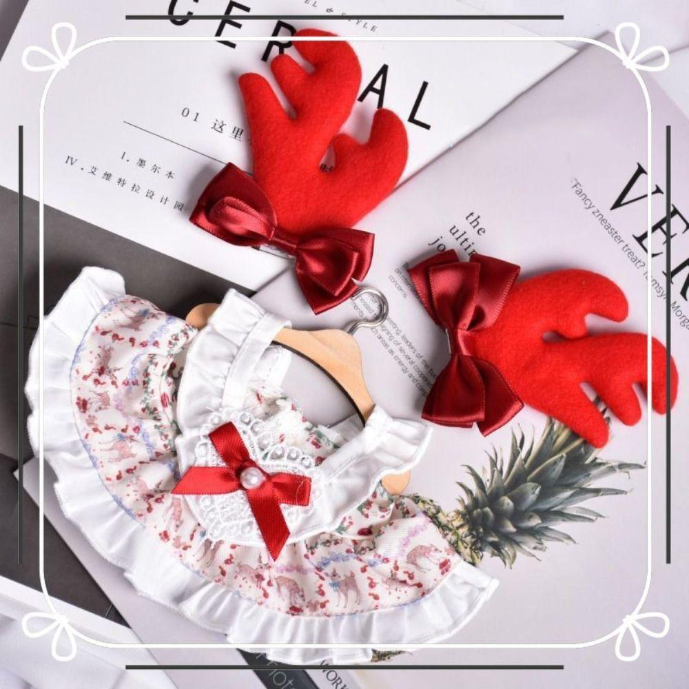 Doll Accessories 20cm Cotton Doll Clothes Kawaii Cotton Doll Skirt  Idol Star Doll