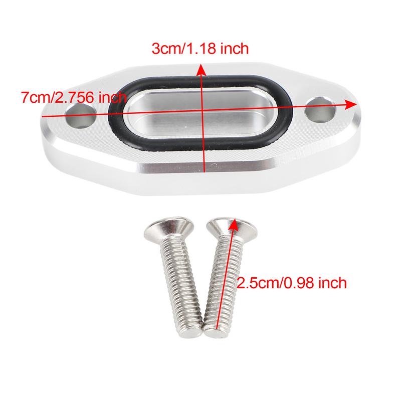 LS Oil Cooler Block Off Plate 1997-2003 LS1 LSX LS3 LS6 4.8L 5.3 5.7