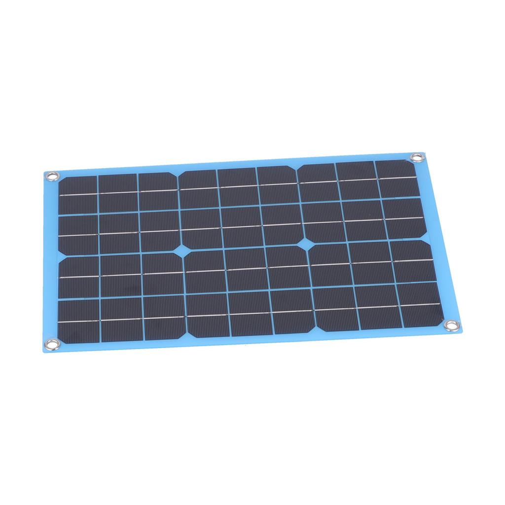 Solar Panel Monocrystalline Silicon Portable 20W USB Power Supply Charger for Battery