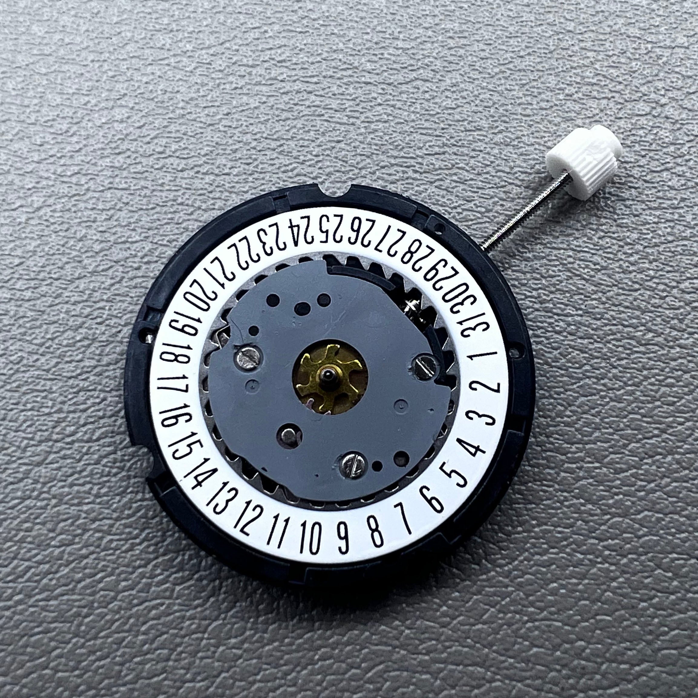 Original Swiss ISA 307 Watch Quartz Movement Date@6