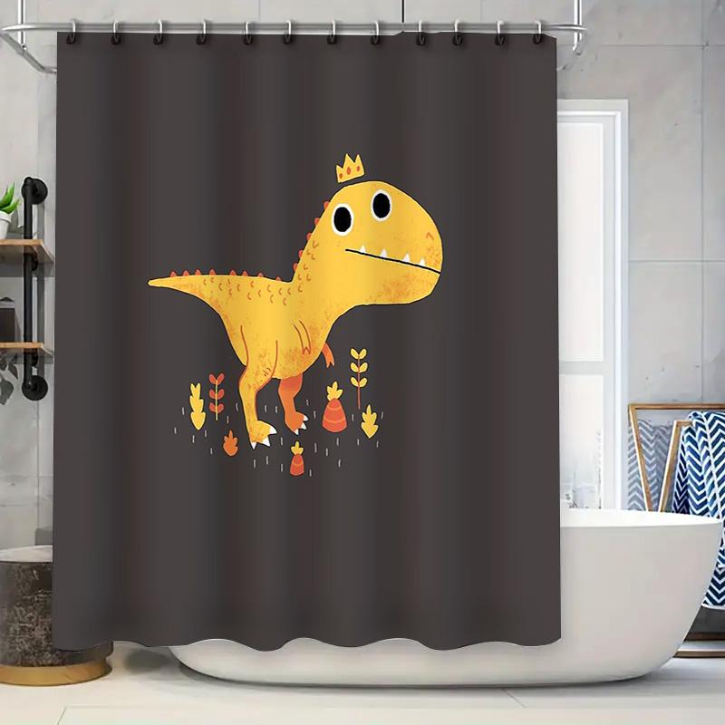 

Bathroom Shower Curtain Floral Pattern Nature Landscape Botanical Print Waterproof Home Decor Vintage Farmhouse Style Washable L W60H190(CM)-1 Pcs