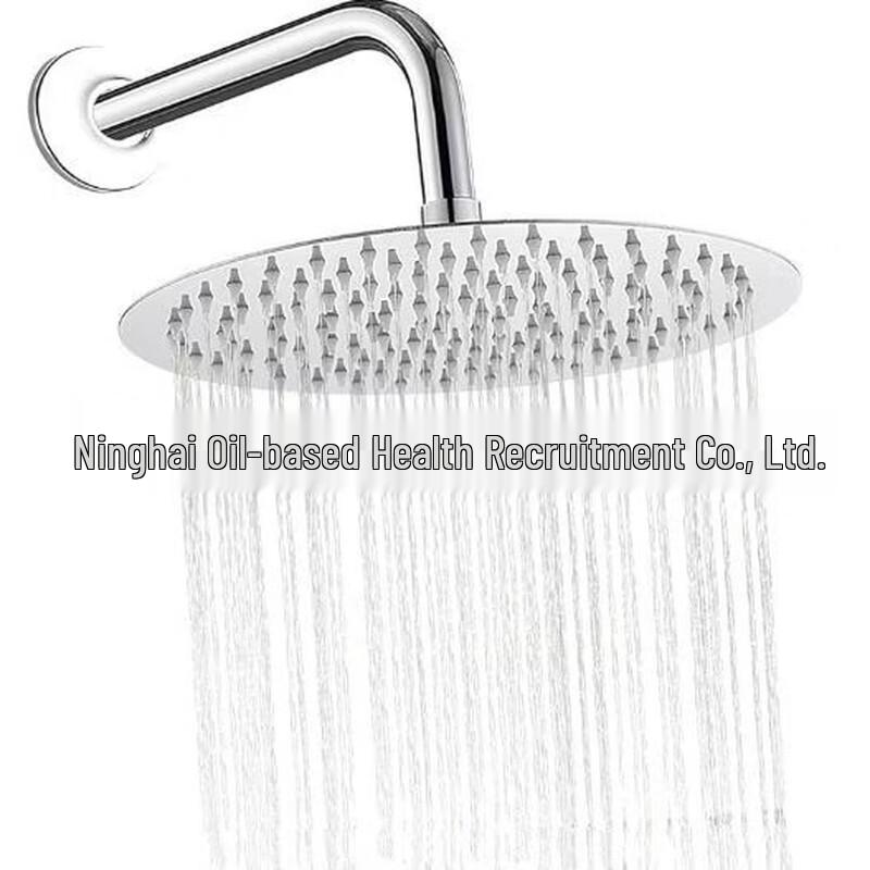 

Stainless Steel Wall-Mounted Rain Shower Head Set