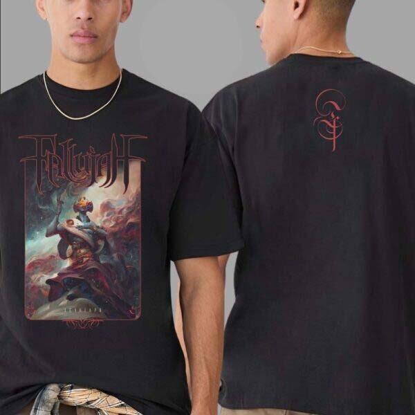 Fallujah Merch Tee Xenotaph New Album Two Sides Print Unisex T-Shirt Fans Gift XL