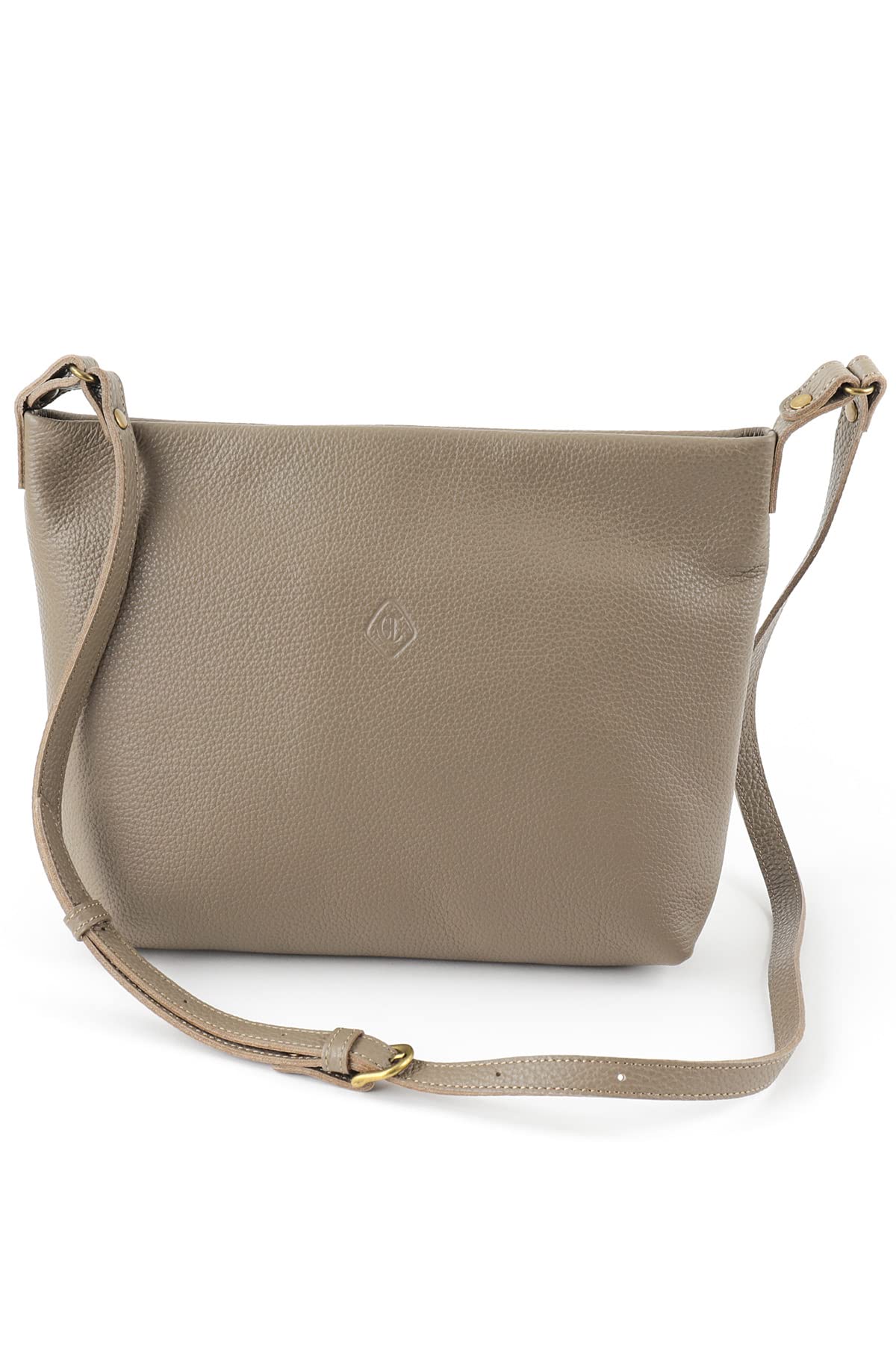 

Shoulder genuine [Credran] bag, leather, women s, taupe, CR-CL3422-TP
