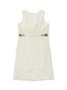 Kodak Round Sleeveless Dress Ivory