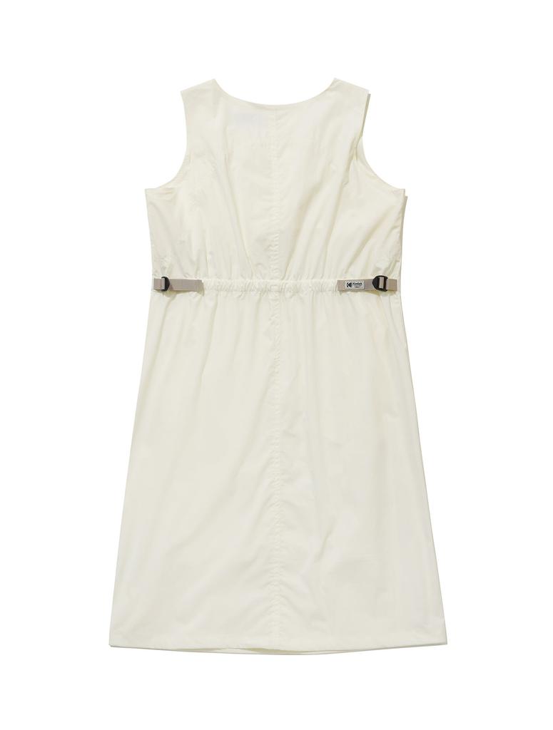 Kodak Round Sleeveless Dress Ivory