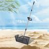 Handheld Sand Sift Rake Beach Mesh Shovel Sea Food Catcher Ergonomic Sharp Teeth Sifter for Gardening Soil Loosening Camping