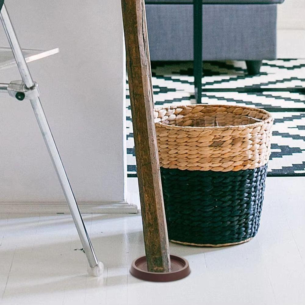 Anti-Skid Anti Slip Caster Cup Quick Install Rubber Couch Stoppers  Kitchen Dining Chairs