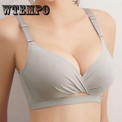 Sexy Women Wireless Padded Up Lace Bra A B Cup Brassiere Bra Push Up Bras