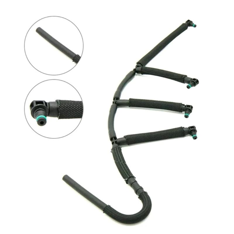 Fuel Overflow Hose 03L130235AF 03L130235P Fuel Return Line Injector Hose Leak Line Automotive Accessory