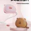 Automatic Retractable Soft Tape Measure - Bust, Waist, Hip, Thigh, Arm Circumference Fitness Ruler
