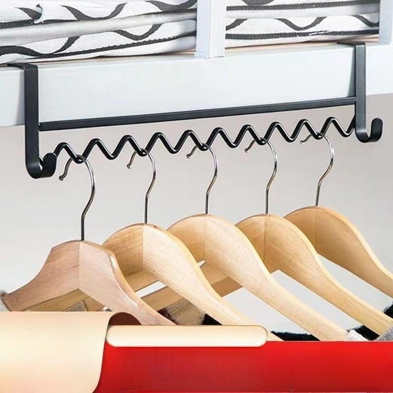 1Pc Student Dormitory Upper Bunk Lower Bunk Bed Bedside Hook Hanger Dormitory Bedside Hanger Coat Hook Hanging Clothes Artifact