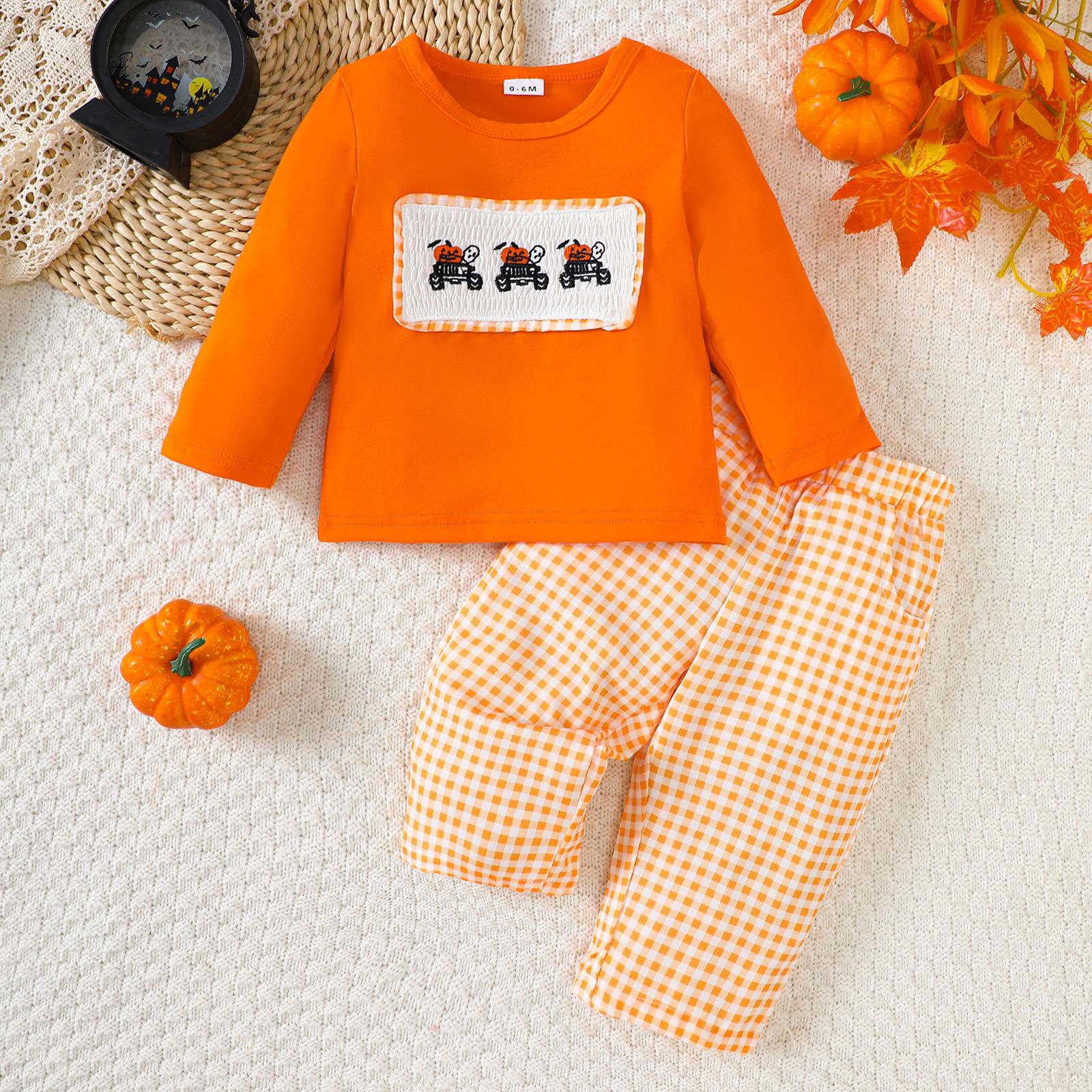 

Минималистичное милое платье с длинным рукавом для малышек 6 шафрановый