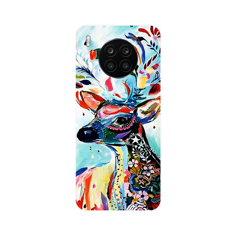 Custodia per Honor 50 Lite Calcio Custodia posteriore in silicone morbido per Honor 50 Lite Cover per telefono per Honor 50 9S 9A 9C 9X Lite etui Bumper