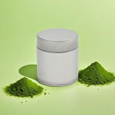 1 Stück tragbare Mini-Matcha-Pulverdose dicke Blechdose Teedose versiegelt Gewürzaufbewahrungsbox Behälterbox Küchenhelfer Haushalt