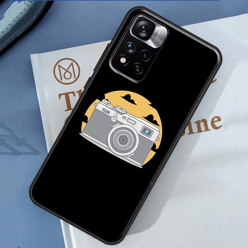 Classic Camera Lens Case For Xiaomi Redmi 14C 13C 10C 12C Redmi Note 13 14 Pro 12 11 9 10 9S 10S 11S 12S Cover