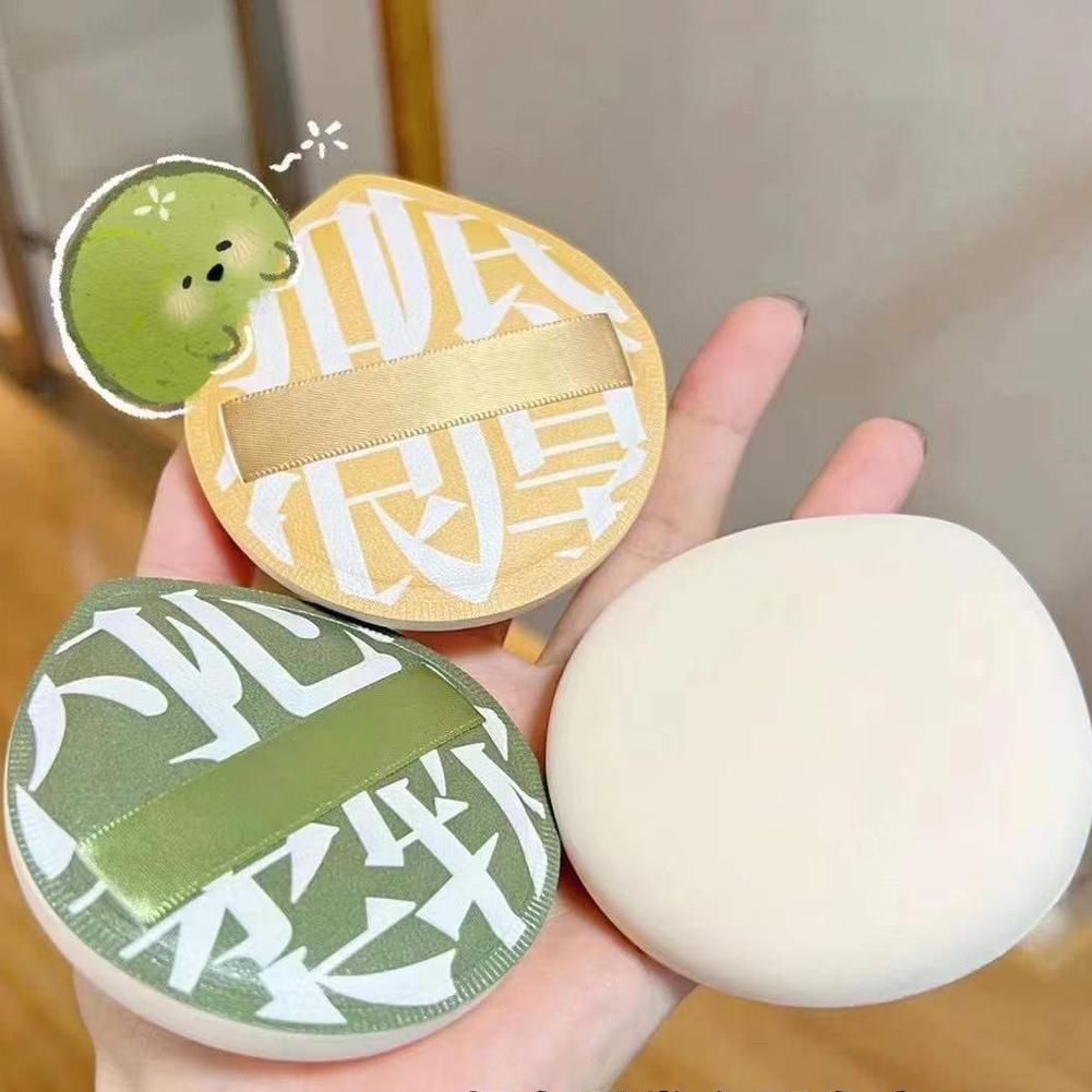 Large Powder Puff  Super Soft Cotton Candy Cushion Powder Puff  Dual Use Of Dry Wet  Do Not Eat Powder Makeup Sponge