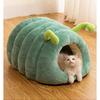 Winter Cozy Pet House Dogs Soft Nest Kennel Sleeping Cave Cat Dog Puppy Warm Thickening Tents Bed Nest Dog Nest Warm Plush Warm